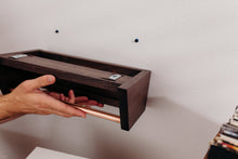 Load image into Gallery viewer, now playing wall mount record rack - single size