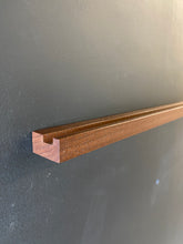 Load image into Gallery viewer, double ledge - walnut stain a 035
