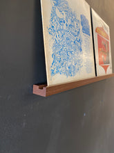 Load image into Gallery viewer, double ledge - walnut stain a 035
