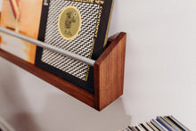 Load image into Gallery viewer, wall mount record rack - double size now playing model
