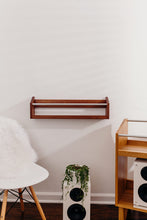 Load image into Gallery viewer, wall mount record rack - double size now playing model
